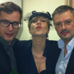 Дмитрий Фёдоров, In-Grid и Артем Горный на дне рождении GQ Bar 2012